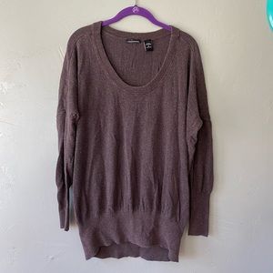 Victoria’s Secret, Brown colored Scoop Neck Sweater, Size Medium